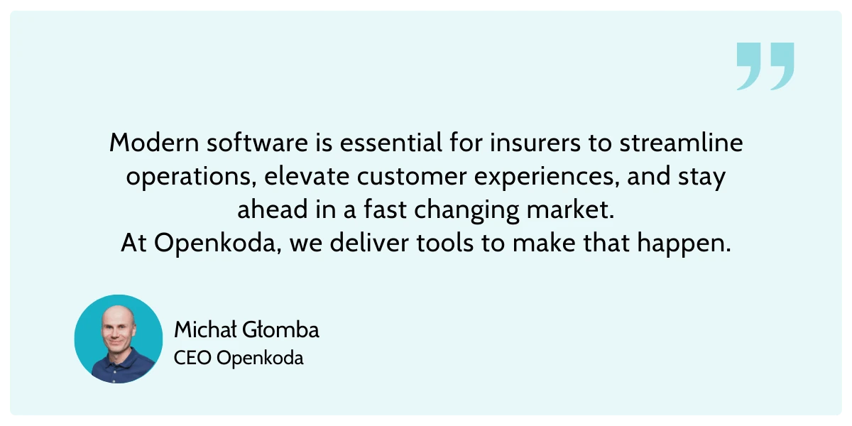 Custom software for better insurance coverage