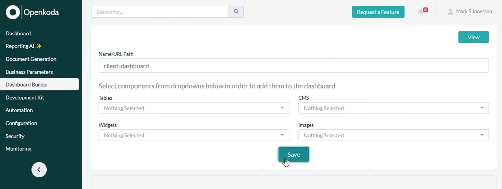 custom client portal insurance