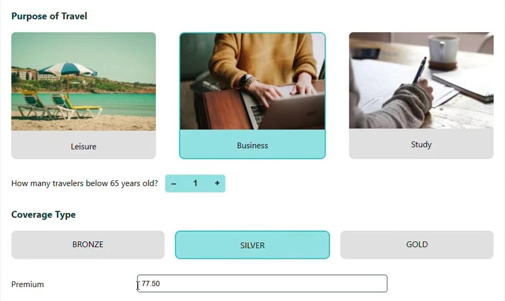 flexible quoting system