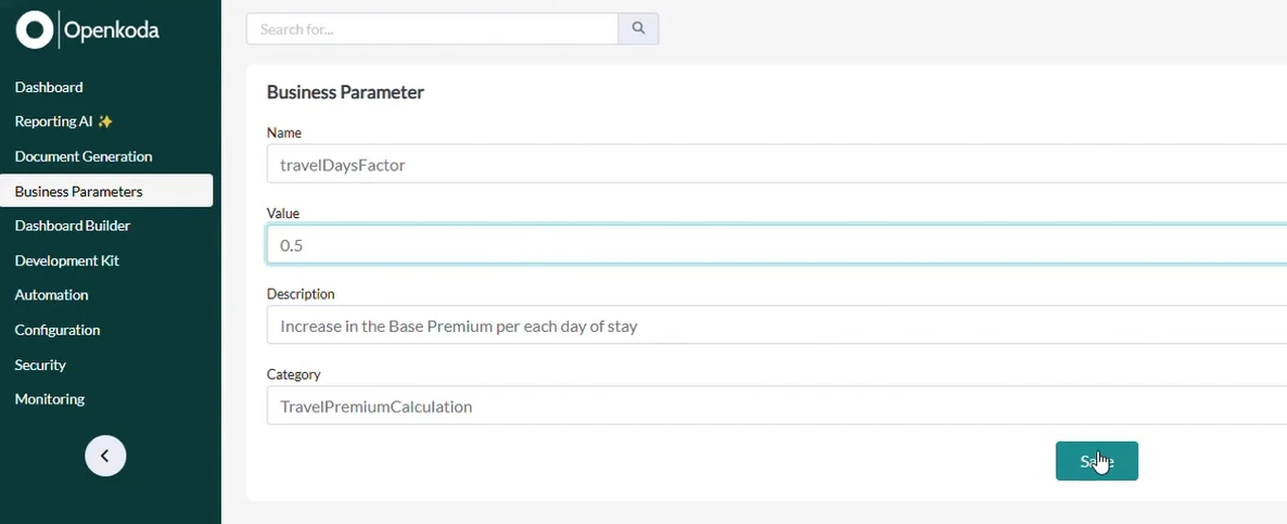 dynamic pricing and flexible quoting system with real-time premium calculation