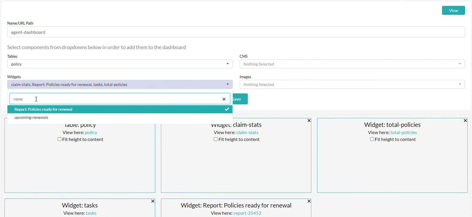 how to optimize and monitor insurance business with custom dashboard