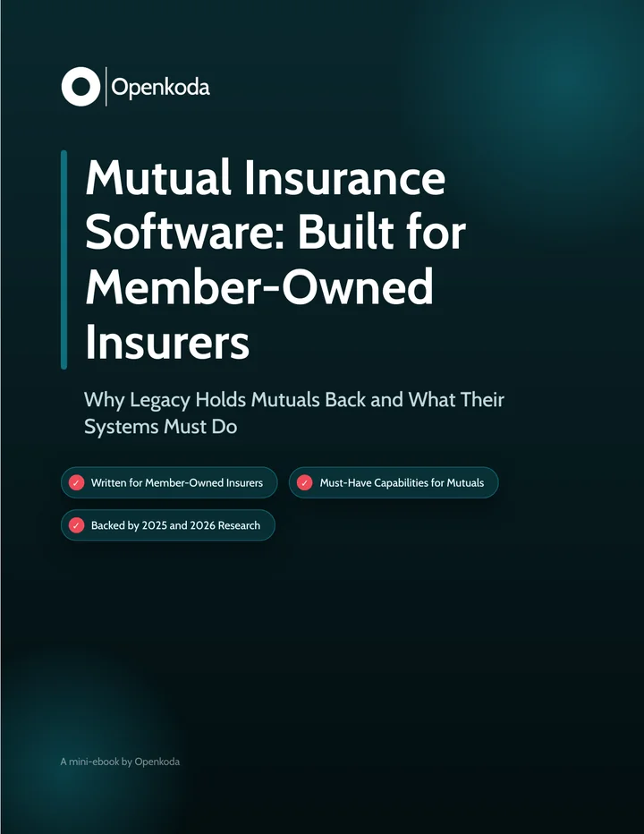Cover of Mutual Insurance Software: Built for Member-Owned Insurers