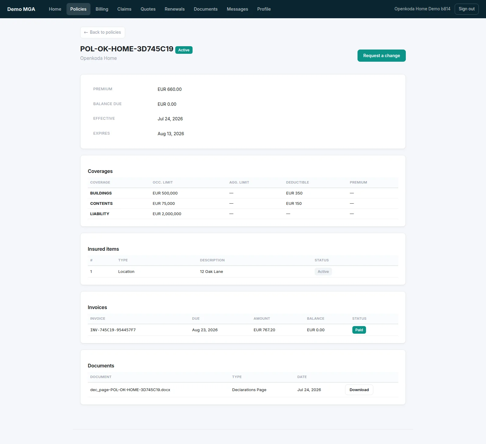 Insurance Broker Software | Openkoda