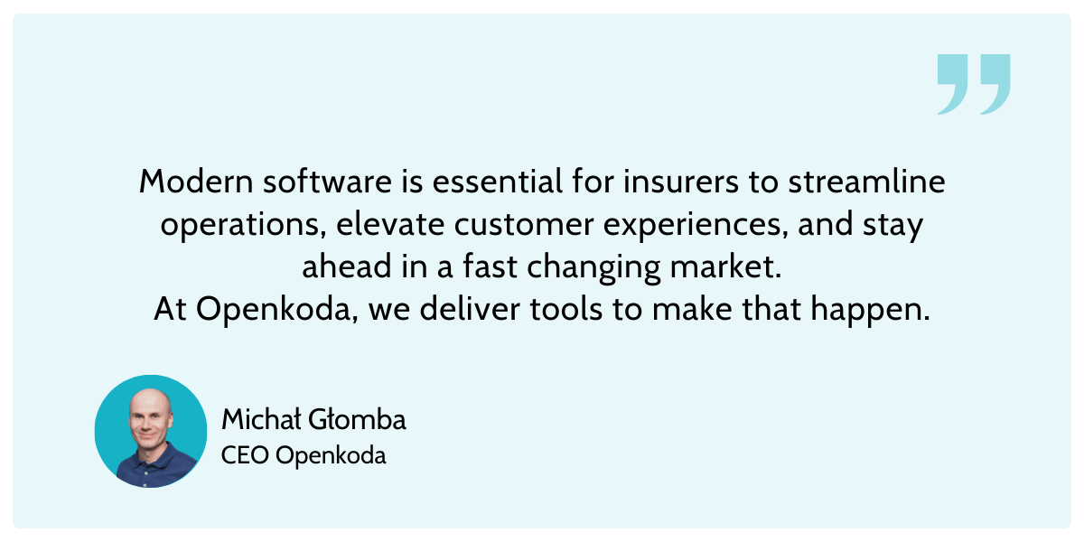 Custom software for better insurance coverage
