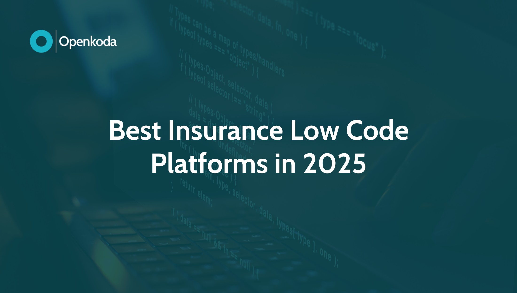 insurance low code