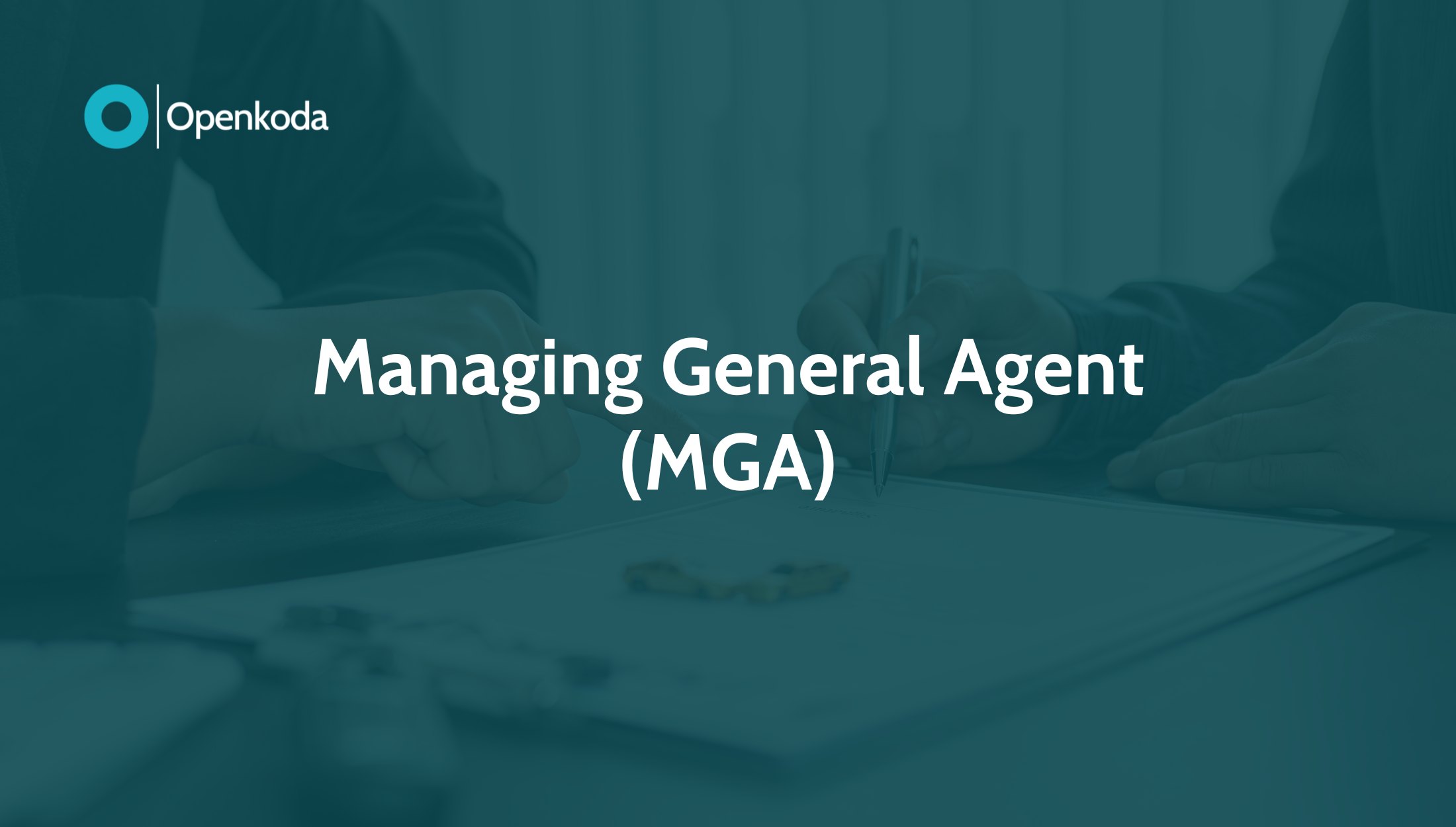 managing general agent