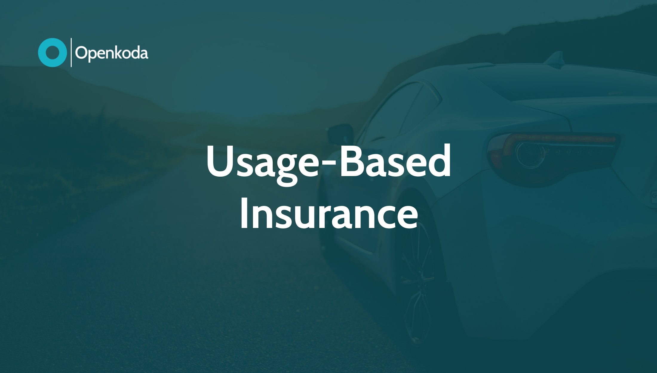 usage based insurance